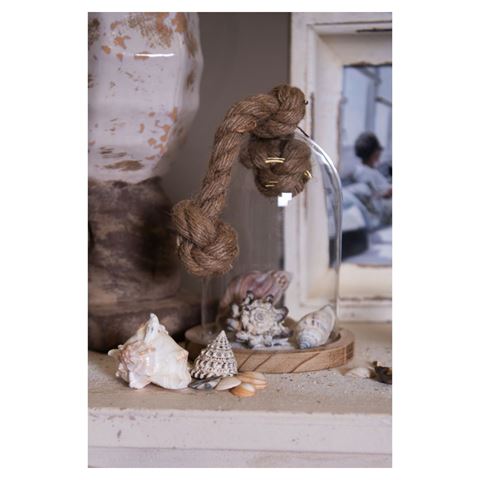 Clayre Eef 6gl2220 Glasglocke transparent 12x19 cm