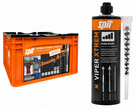 Spit Viper Xtrem Injektionsmörtel 410 ml (15x) Aktionsset + Injektionspumpe
