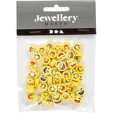 Creativ Company Figur Perlen Smiley, 60st.