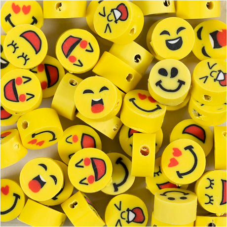 Kreativunternehmen https: www.cchobby.nl figure-beads-emoji-d-10-mm-hole-size-1-5-mm-60-piece-1-box