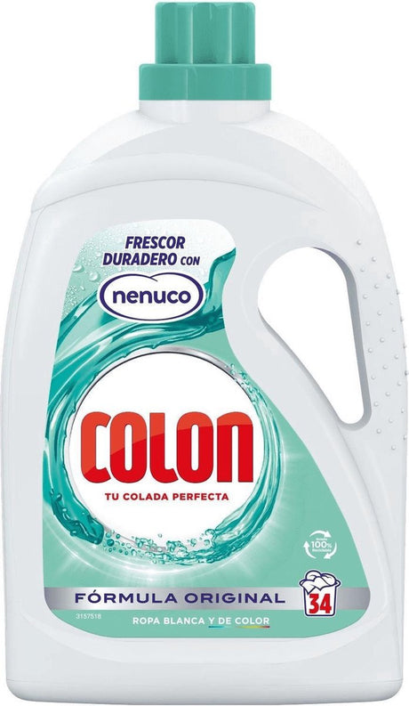 Nenuco 1 x Dickdarmwaschmittel – 34 Waschgänge – 1530 ml
