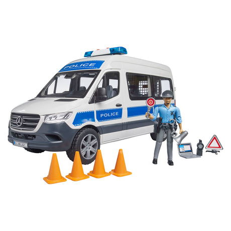 Bruder Mercedes Benz Sprinter Polizeieinsatzfahrzeug Fertigmodell Einsatzfahrzeug (Modell)