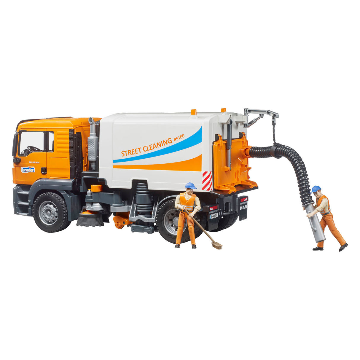 Bruder 3780 man tgs Straßenkehrmaschine