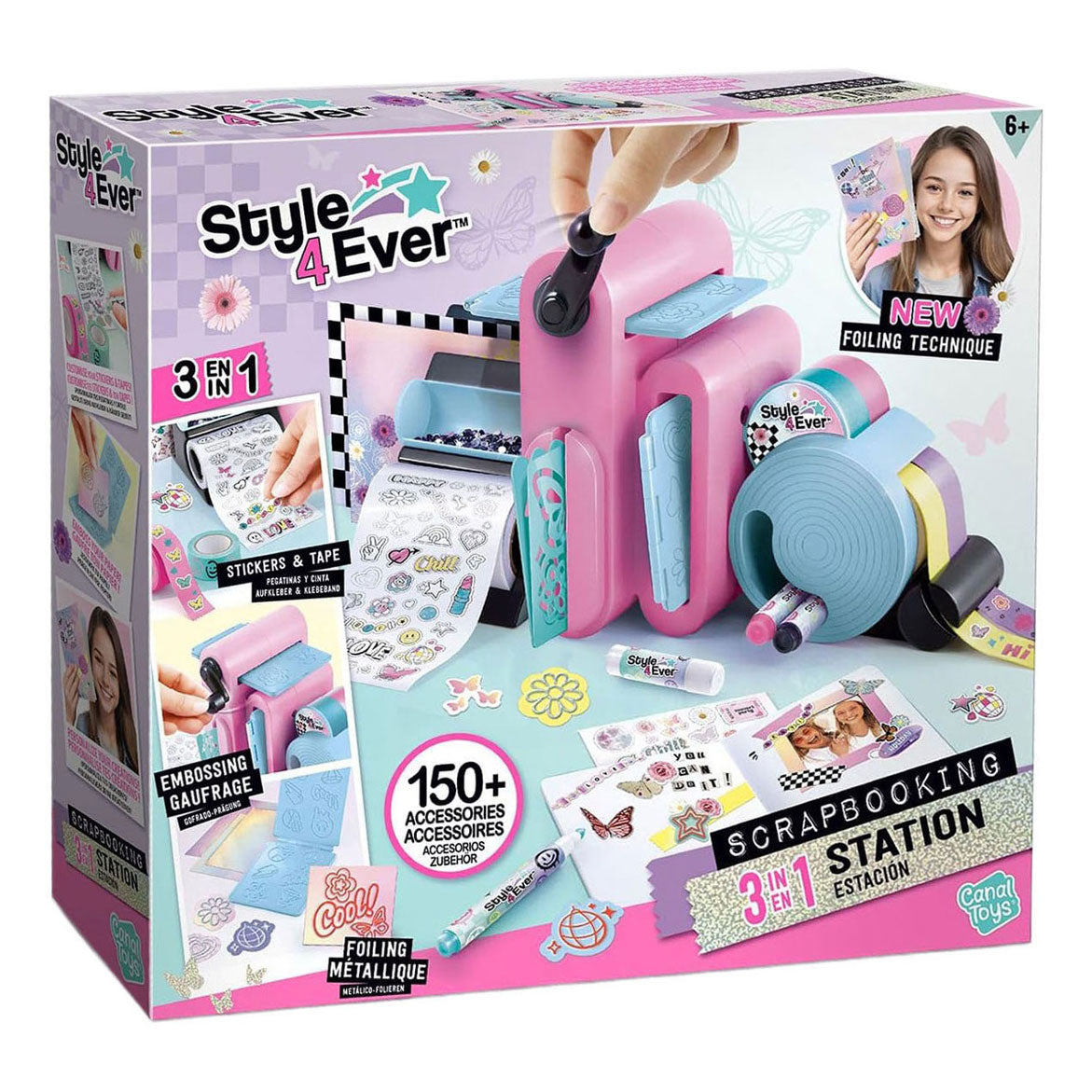 Style 4 Ever Scrapbooking 3-in-1-Bastelset