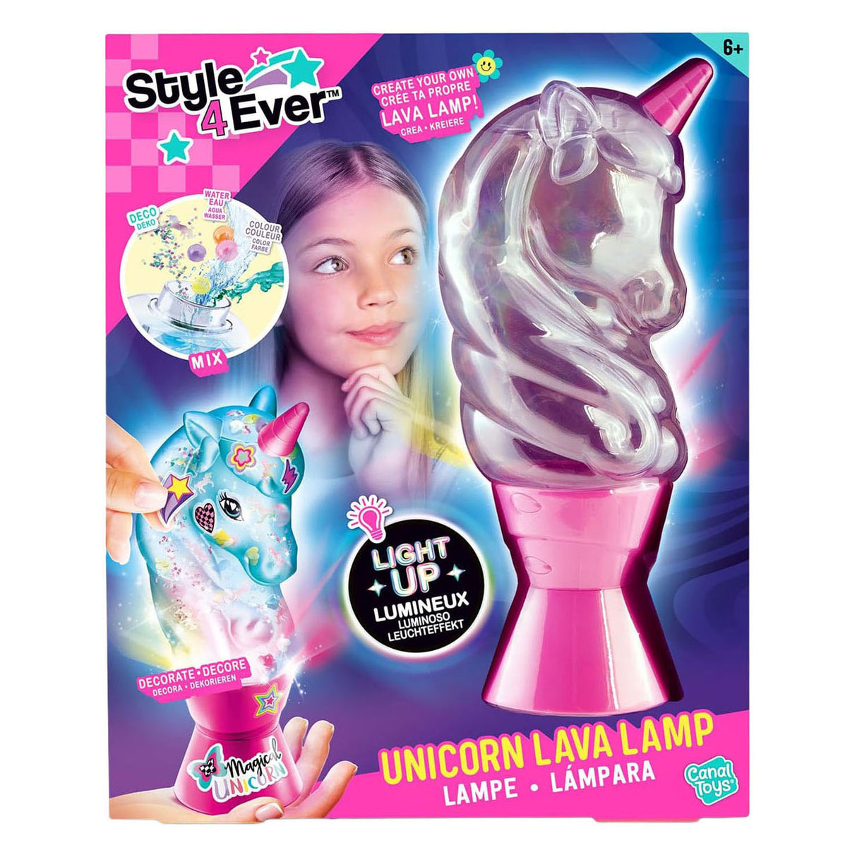 Style 4 Ever Einhorn-Lavalampe