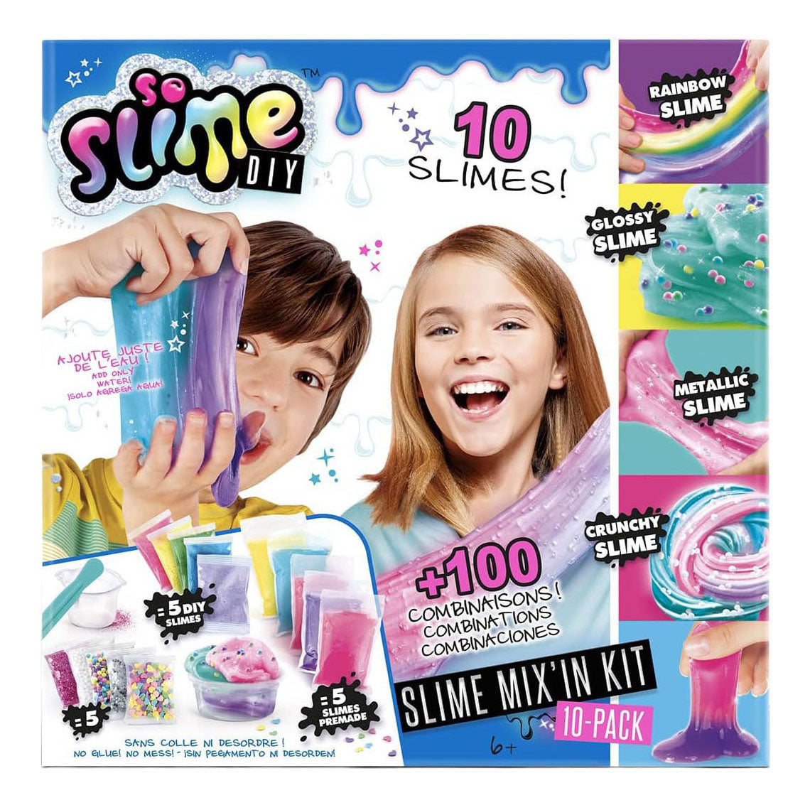 So Slime Mix'in Kit - 10 Stk.
