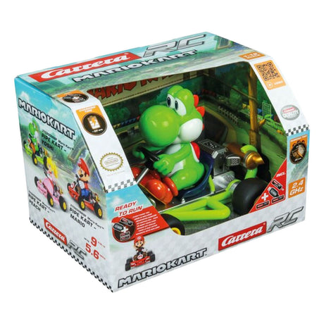 Carrera RC Mario Pipe Kart Car Racing Yoshi – 1:18