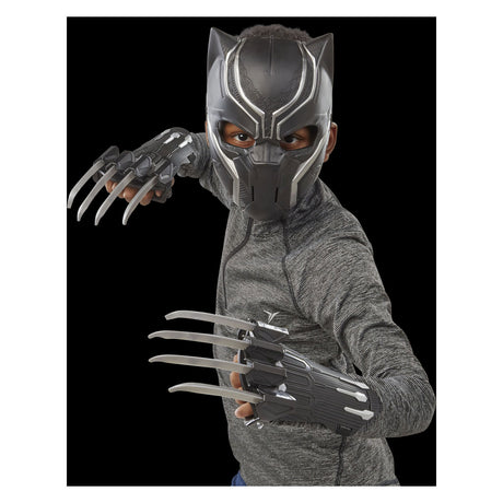 Black panther strijder pakket - masker en handschoenen