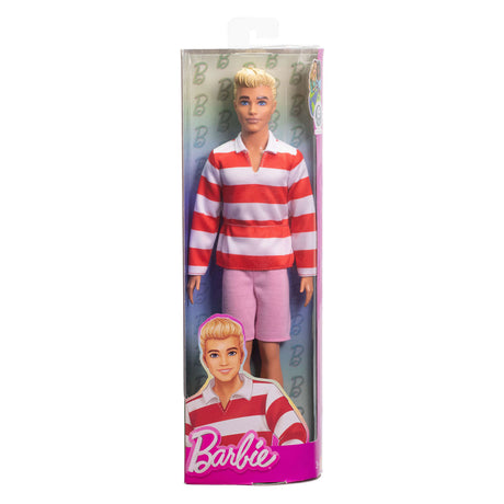 Barbie Fashionista Ken rot-weiß gestreift | 2 Stk