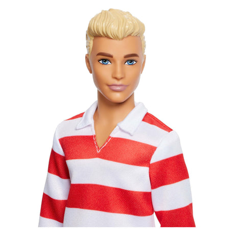 Barbie Fashionista Ken rot-weiß gestreift | 2 Stk