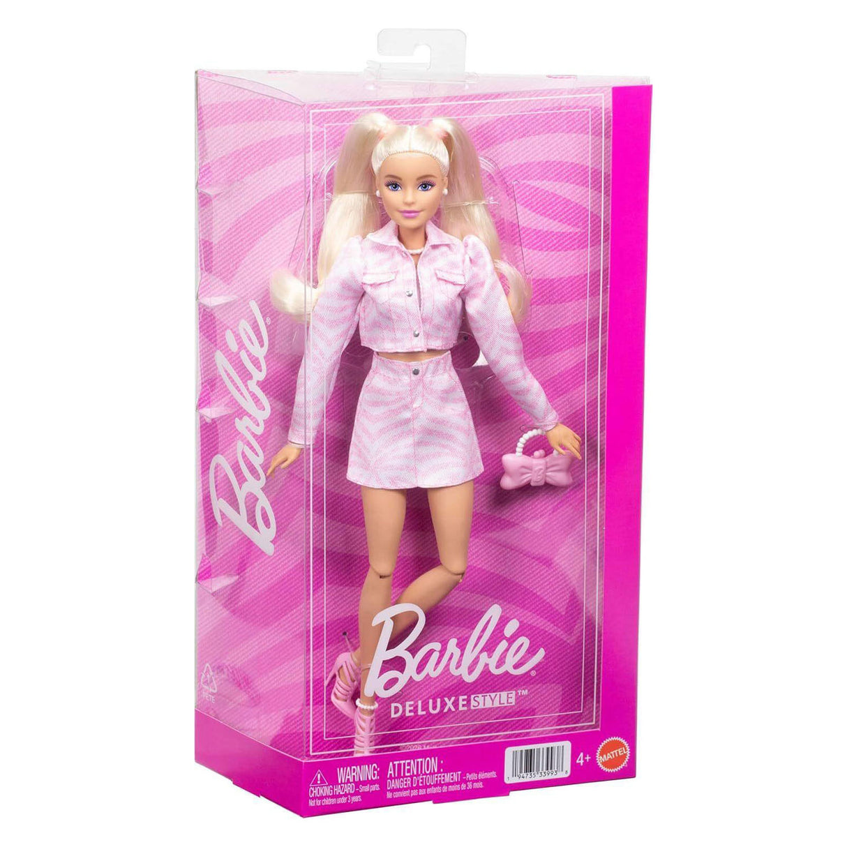 Barbie fab fashionista deluxe rosa Denimjacke