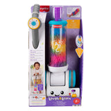 Lernspaßiger 2-in-1-Staubsauger von Fisher-Price mit Kehrschaufel, Lichtern und Musik