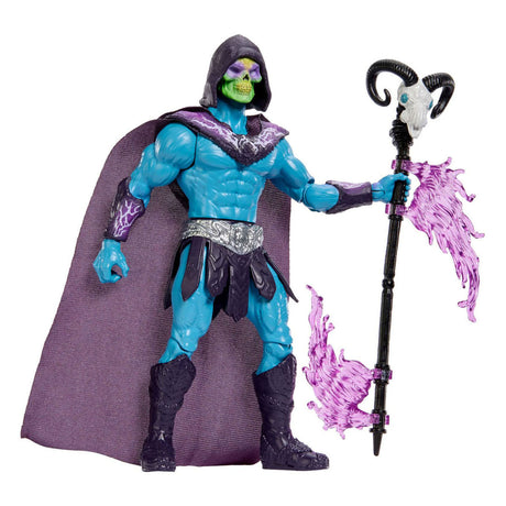 Masters of the Universe 2026 Filmfigur Skeleton – mit Stab der Zerstörung mit Dreh- und Freigabefunktion