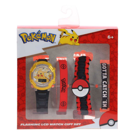 Accutime Pokémon-Uhr-Geschenkset