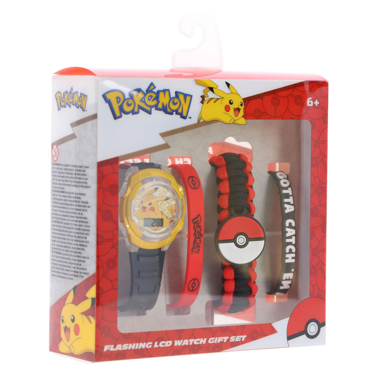 Accutime Uhren-Geschenkset Pokémon - 4-tlg.