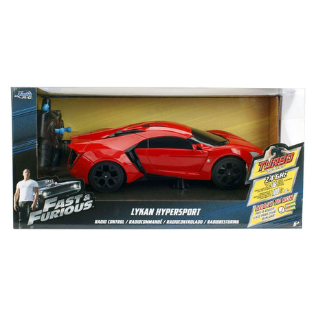 Jada Toys – RC-Auto Fast Furious Lykan Hypersport 1:16 – ferngesteuertes Auto – ferngesteuertes Auto