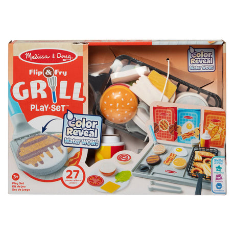 Melissa Doug – Wasser wow! Bratspielset – zauberhaftes Kochen mit Wasser
