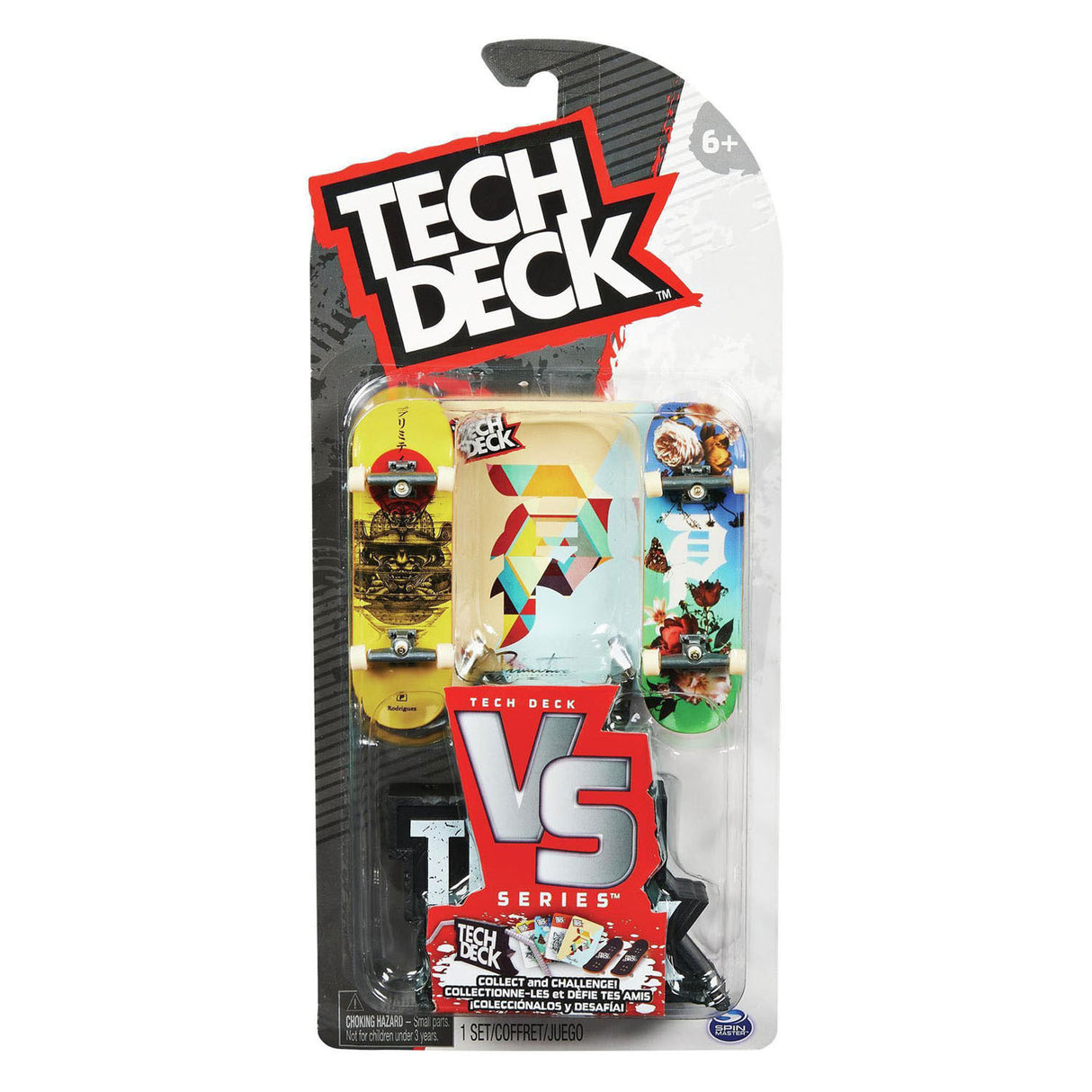 Spin-Master-Tech-Deck-Versus-Serie-Set mit 2-Finger-Skateboards