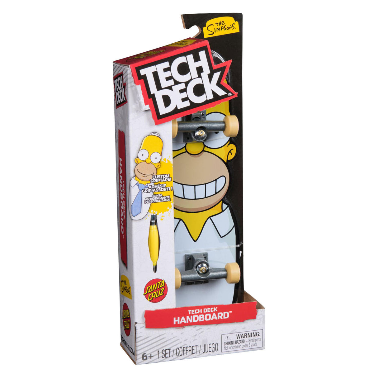 Tech-Deck, das Simpsons-Handboard, authentische Mini-Skateboards (nur für den Handgebrauch)