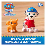 Paw Patrol – Suchrettung – Marshalls Rettungsfahrzeug mit 2-Figuren-Rückziehfunktion – Spielzeugfahrzeuge
