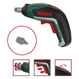 Klein Toys Bosch Mini-Werkzeuggürtel-Set – Akkuschrauber, Hammer, Zange, Säge, Schraubenschlüssel, Schraubendreher – inkl. Licht- und Soundeffekte - grün rot