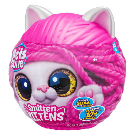 Zuru pets alive smitten kittens interactieve pluche knuffel