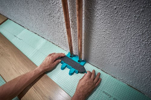 Wolfcraft - Laminat-Verlegeset - Konturschablone - Laminat-Monteur - Quadratisch - 6976000