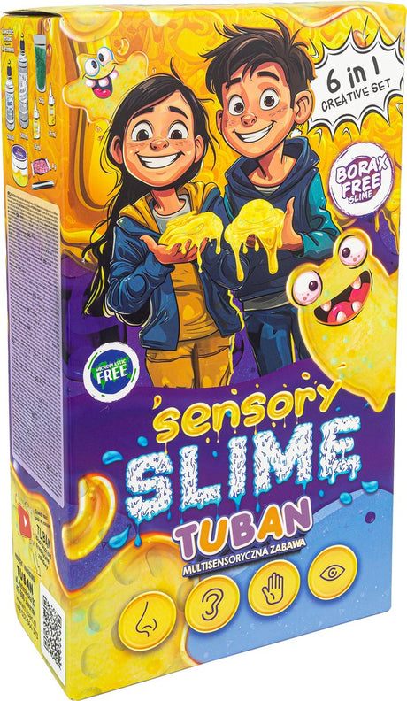 Tuban Toys – Diy sensorisches Schleimset 6 in 1 mehrfarbig.