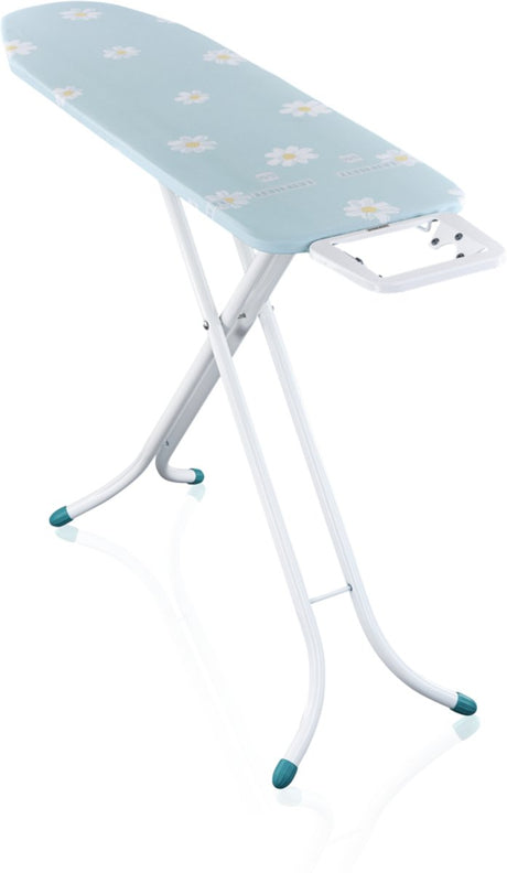 Leifheit Bügeltisch Classic M Compact – 120x38 cm – hellblaue Blumen