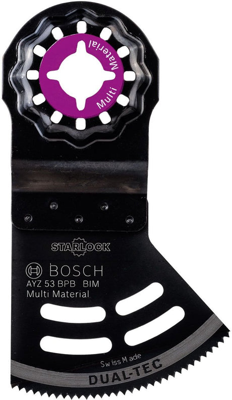 Bosch 1x bim tauchsägeblatt dual-tec starlock ayz 53 bpb multimate...