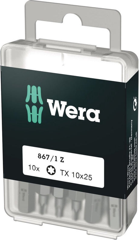 Wera 5072406001 1 4 Torx-Bit – T10 x 25 mm