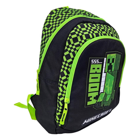 Minecraft boom rugzak met 2 compartimenten - 38x28x16cm