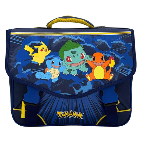 Pokémon pokemon schooltas 2 compartimenten met voorzak
