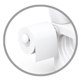 Dolu pädagogische Kindertoilette mit Sound weiß