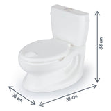 Dolu pädagogische Kindertoilette mit Sound weiß
