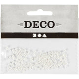 Creativ Company Wachsperlen, D 3 mm, Lochgröße 0,7 mm, Perlmutt, 150 Stück 1 Box
