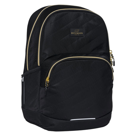 Beckmann sport junior 30l rugzak - zwart goud