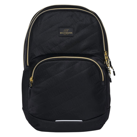 Beckmann sport junior 30l rugzak - zwart goud
