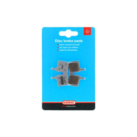 ELVEDES SCHEDIGKEIT BREMS BLOCK SET 6902T (pro Paar) Grau