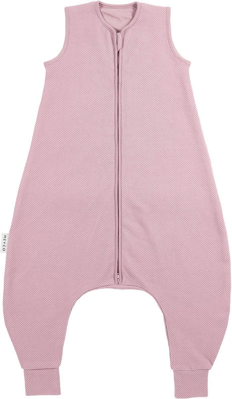 Meyco Baby Studio Collection klassischer Schlaf-Overall-Pullover – Lila-Rosa – 80 cm – 1,0 Tog