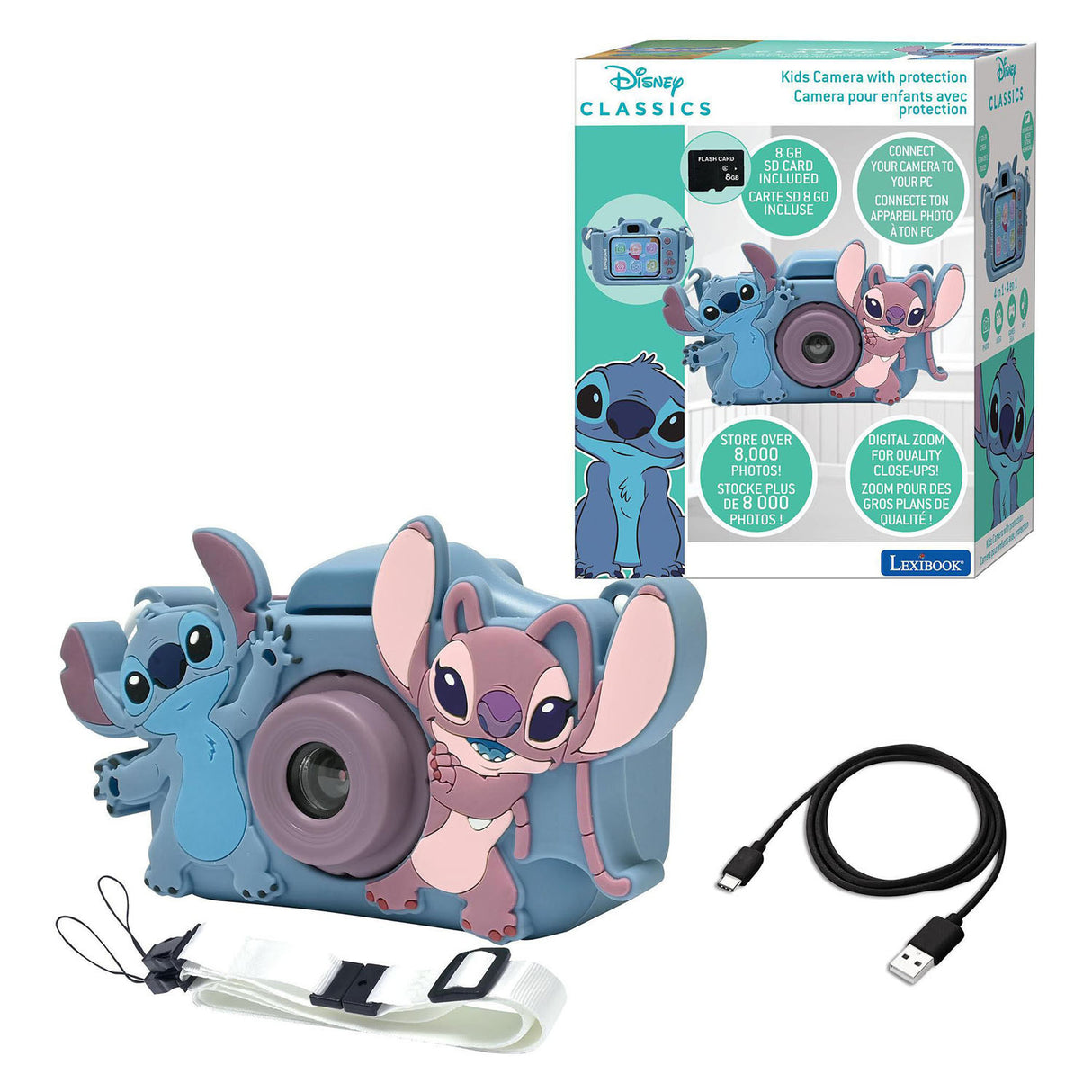 Lexibook Kinderkamera mit Stichschutz