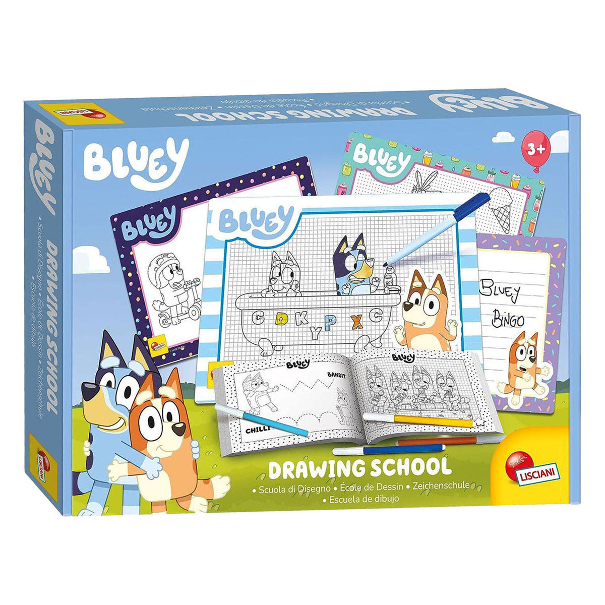 Lisciani Bluey-Zeichenschule