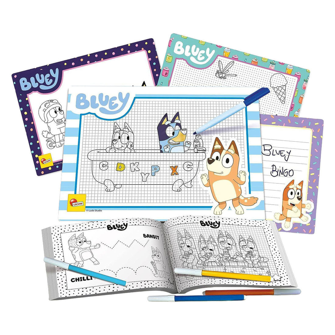 Lisciani Bluey-Zeichenschule