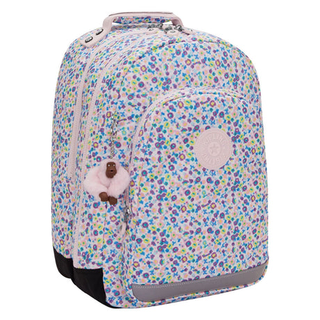 Kipling rugzak classroom digi bloemenprint