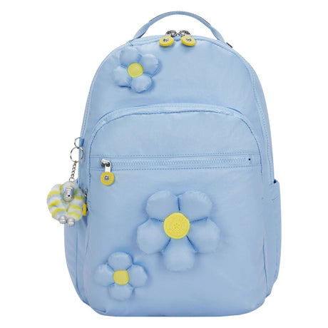 Kipling seoul lap rugzak - bloom crush metallic