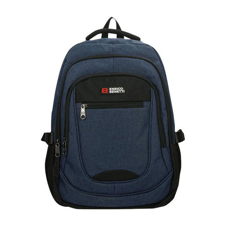 Enrico benetti rugzak hamburg navy - laptop 17 inch
