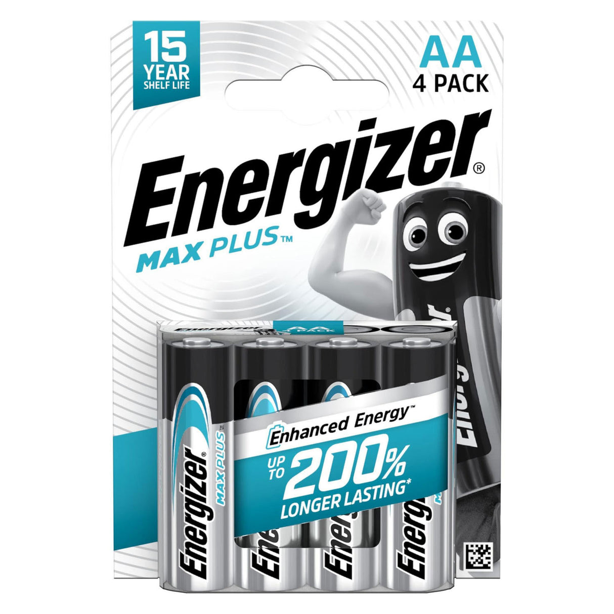 Energizer max plus AA Alkalibatterien 4 Stk.
