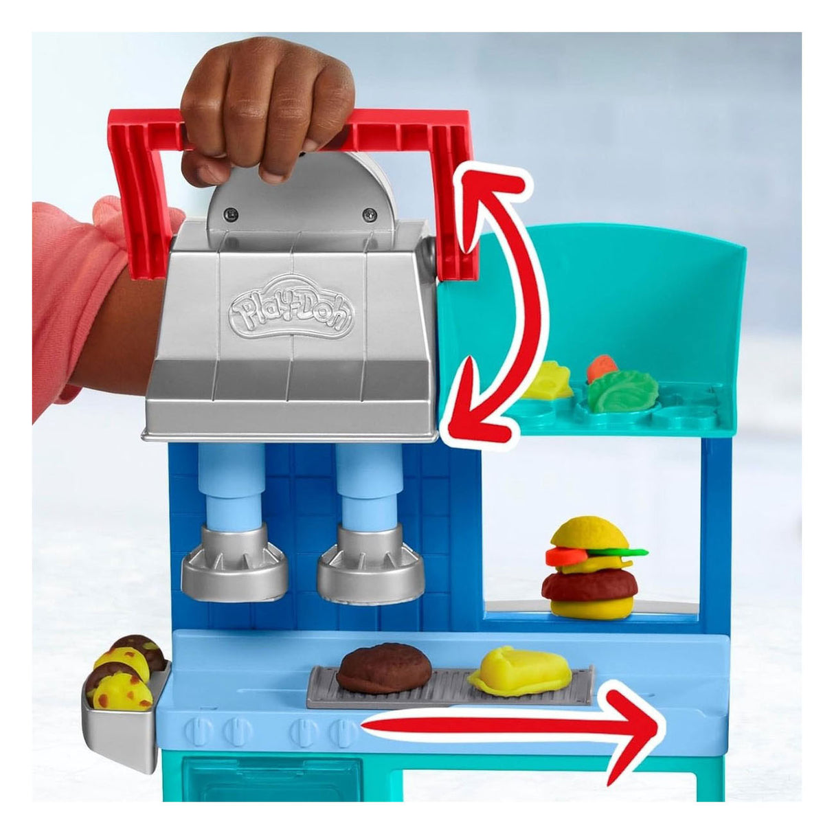 Play-Doh Kitchen Creations Chefs Busy Restaurant – 5 Tontöpfe
