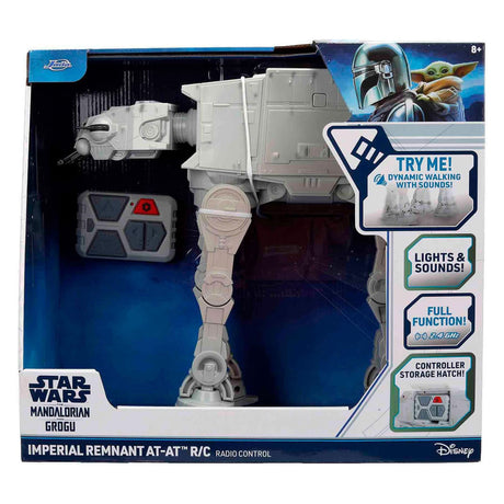 Jada – Spielzeugfahrzeug – RC Star Wars at-at 33 cm – mit Geräuschen und Laufbewegung – Fernbedienung