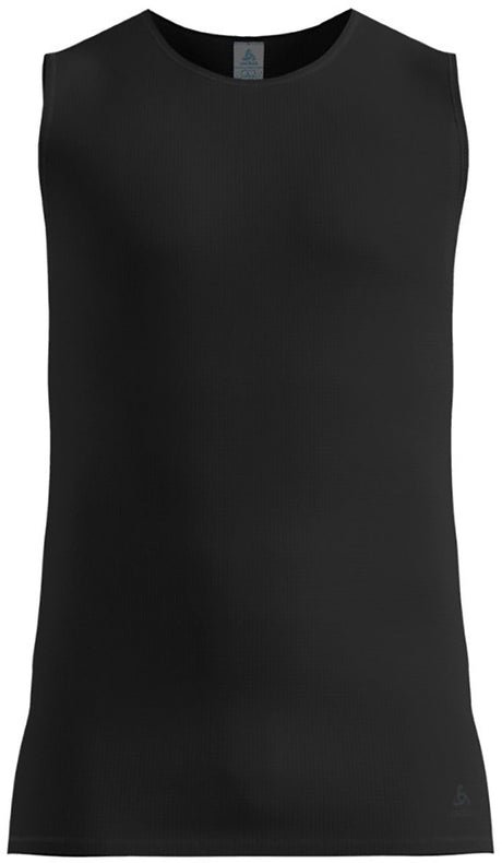 Odlo Active Light Base Layer Singlet mit Rundhalsausschnitt – Herren – Schwarz – S